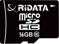 Photos - Memory Card RiDATA microSDHC Class 10 16 GB