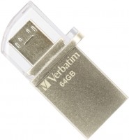 Photos - USB Flash Drive Verbatim Dual OTG Micro Drive USB 3.0 64 GB