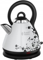 Photos - Electric Kettle Russell Hobbs Legacy Floral 21963-70 2400 W 1.7 L  white