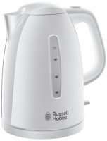 Photos - Electric Kettle Russell Hobbs Textures Plus 22590-70 white