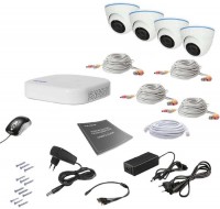 Photos - Surveillance DVR Kit Tecsar AHD 4IN 2MEGA 