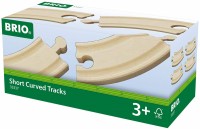 Car Track / Train Track BRIO Short Curved Tracks 33337 