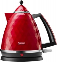 Photos - Electric Kettle De'Longhi Brillante KBJ 2001.R red