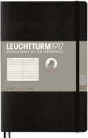 Photos - Notebook Leuchtturm1917 Ruled Paperback Black 