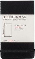 Notebook Leuchtturm1917 Plain Reporter Notebook Black 