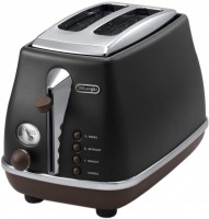 Photos - Toaster De'Longhi Icona Vintage CTOV 2003.BK 