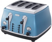 Photos - Toaster De'Longhi Icona CTO 4003.BL 
