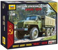 Photos - Model Building Kit Zvezda Soviet Army Truck URAL 4320 (1:100) 