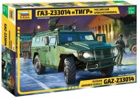 Model Building Kit Zvezda Armored Vehicle GAZ-233014 (1:35) 