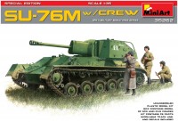 Photos - Model Building Kit MiniArt SU-76M w/Crew (1:35) 