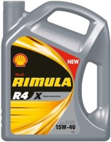 Photos - Engine Oil Shell Rimula R4 X 15W-40 4 L