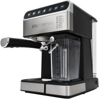 Photos - Coffee Maker Polaris PCM 1535E Adore Cappuccino stainless steel