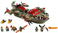 Construction Toy Lego Craggers Command Ship 70006 