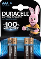 Photos - Battery Duracell  4xAAA Ultra Power MX2400