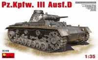 Model Building Kit MiniArt Pz.Kpfw.III Ausf.D (1:35) 