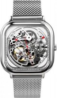 Photos - Wrist Watch Xiaomi CIGA Design full hollow mechanical watches Silver 