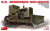 Model Building Kit MiniArt U.S. Armoured Bulldozer (1:35) 