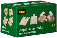 Photos - Car Track / Train Track BRIO Stop and Ramp Tracks 33385 