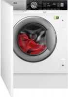 Photos - Integrated Washing Machine AEG L8FBE48SRI 