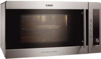 Photos - Microwave AEG MCC 2581 stainless steel