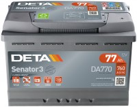 Photos - Car Battery Deta Senator 3 (DA755)