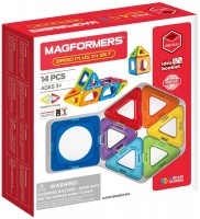 Photos - Construction Toy Magformers Basic Plus 14 Set 715013 