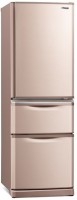 Photos - Fridge Mitsubishi MR-CR46G-PS-R beige