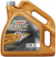 Photos - Engine Oil Castrol Edge Supercar A 0W-20 4 L