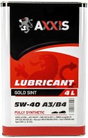 Photos - Engine Oil Axxis Gold Sint 5W-40 A3/B4 4 L