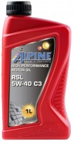 Photos - Engine Oil Alpine RSL 5W-40 C3 1 L