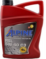Photos - Engine Oil Alpine RSL 5W-40 C3 4 L