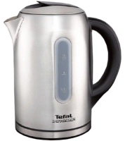 Photos - Electric Kettle Tefal KI 410 2400 W 1.5 L  stainless steel