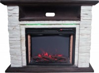 Photos - Electric Fireplace BonFire Ellison Stone 24 Mood Suite 