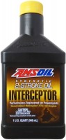 Photos - Engine Oil AMSoil Interceptor Synthetic 2-Stroke Oil 1 L