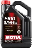 Photos - Engine Oil Motul 6100 Save-Lite 0W-20 4 L