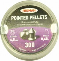 Photos - Ammunition Luman Pointed Pellets 4.5 mm 0.68 g 300 pcs 