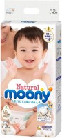 Photos - Nappies Moony Natural Diapers L / 54 pcs 