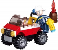 Construction Toy Sluban Fire Jeep M38-B0621 