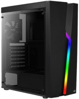 Photos - Computer Case Aerocool Bolt Tempered Glass black