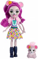 Doll Enchantimals Mayla Mouse and Fondue FXM76 