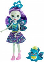 Photos - Doll Enchantimals Patter Peacock and Flap FXM74 