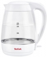 Photos - Electric Kettle Tefal Glass kettle KO 4501 white