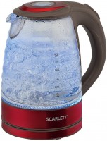 Photos - Electric Kettle Scarlett SC-EK27G62 2200 W 1.7 L  red