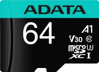 Memory Card A-Data Premier Pro microSD UHS-I U3 Class 10 V30S 64 GB