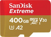 Photos - Memory Card SanDisk Extreme V30 A2 microSDXC UHS-I U3 400 GB