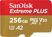 Memory Card SanDisk Extreme Plus V30 A2 microSDXC UHS-I U3 256 GB