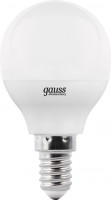 Photos - Light Bulb Gauss LED G45 7W 3000K E14 105101107-D 