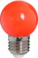 Photos - Light Bulb Lightmaster LB-548 G45 1W RED E27 