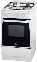 Photos - Cooker Indesit KN 1G20 W white