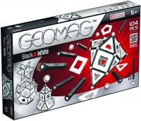 Construction Toy Geomag Black and White 104 013 